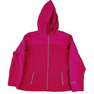 Free Country Women's Jacket with Hood Bright Pink Size Large JH1550